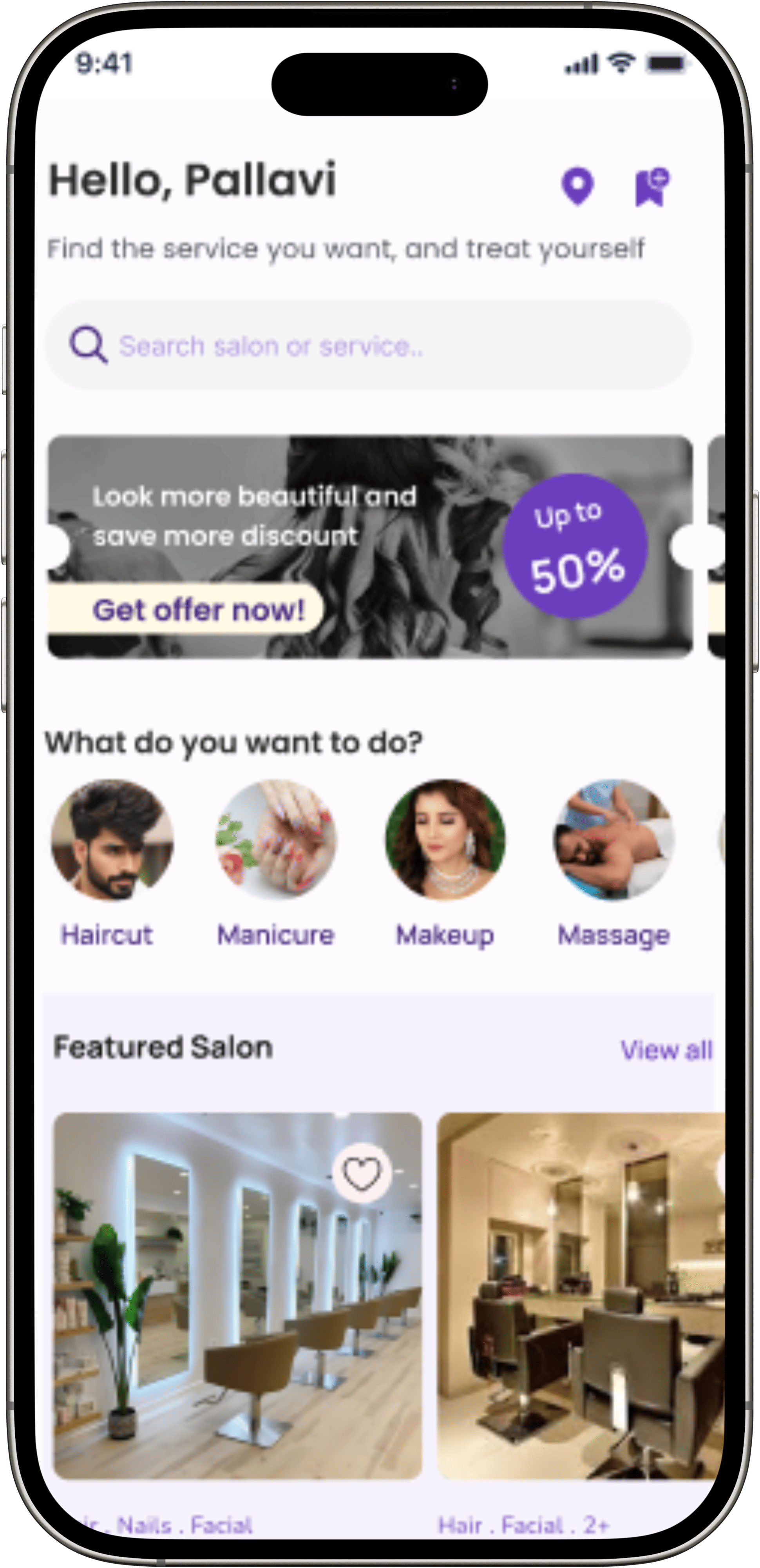 Wavvy Salon screenshot 1